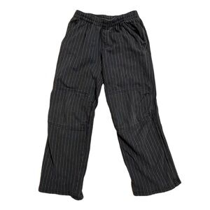 Tea Collection Pinstripe Knee Patch Sweatpants